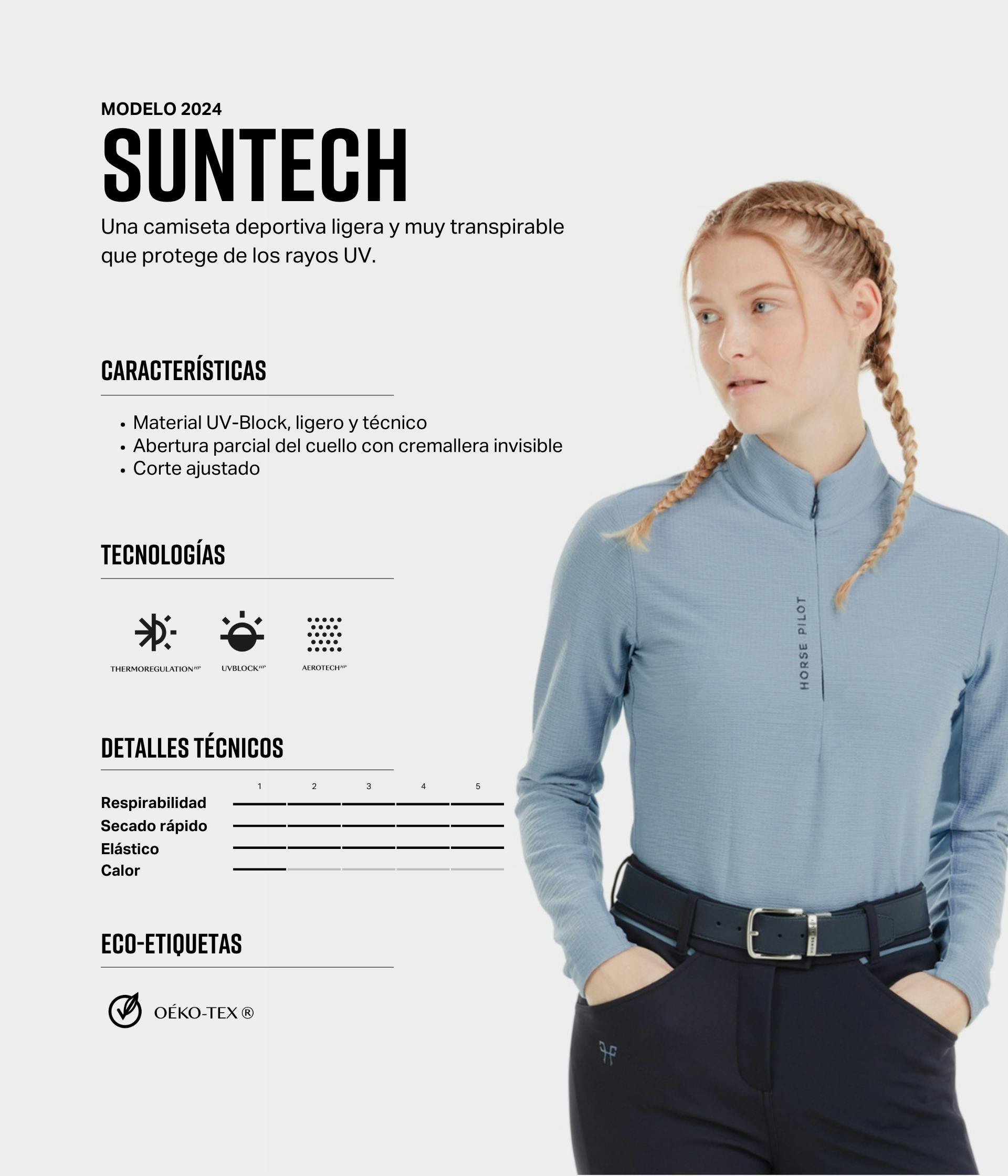 Suntech mujer Horse Pilot